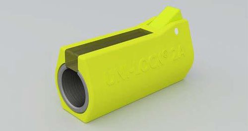 Шприц для медицинской радиологии - UNILOCK® 5 - Bright Technologies - Bri-Tec - из стекла / экранированный