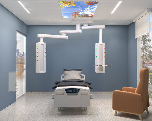 Потолочный двойные медицинские консоли - NEXOR.port - Nexor Medical - для интенсивной терапии / для операционной / для анестезии