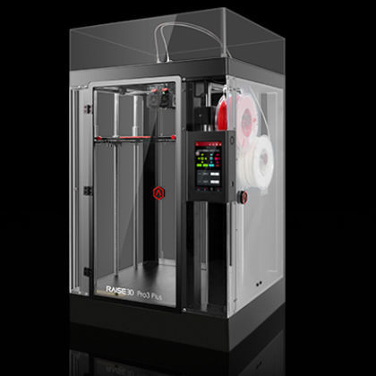 Медицинский 3D-принтер - Pro3 Plus - Raise3D - напольный / из металла / ABS