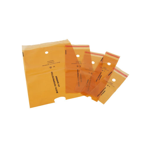 Сумка для фармацевтических продуктов - BFA 0 series - M.&G. INTL srl - из полиэтилена / из пластика / клейкая