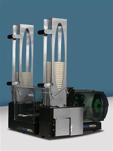 Этикетировочная машина для микропластин - Sci-Print MP2+ - Scinomix, Inc - для фармацевтической промышленности / автоматическая