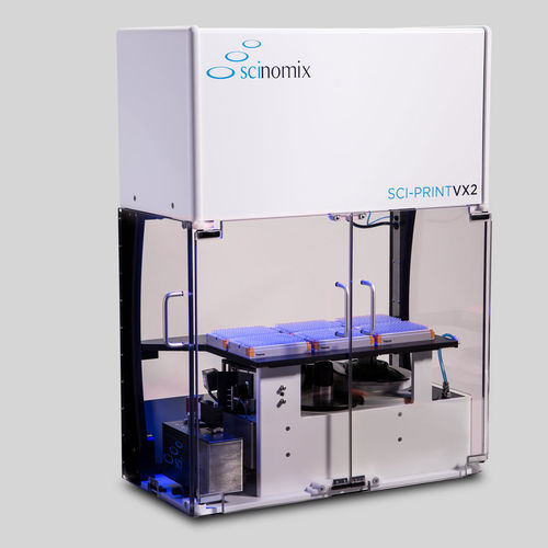 Этикетировочная машина для лабораторных трубок - Sci-Print VX2 - Scinomix, Inc - автоматическая