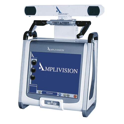 Система хирургической навигации для установки коленного протеза - AMPLIVISION® - Amplitude Surgical - для установки протеза тазобедренного сустава / оптическая