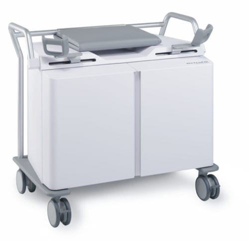Тележка для гинекологических процедур - GynoCart™ - RetroFit Medical - с полкой / с подносом / 2 дверцы