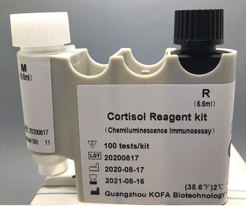 Набор реактивов на кортизол - Guangzhou KOFA Biotechnology Co.,Ltd. - в растворе / для иммуноанализа / жидкость