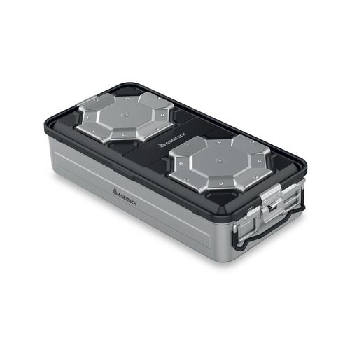 Контейнер для стерилизации для инструментов - Bio-Barrier Valve System - Asel Medikal - из анодированного алюминия / с фильтром / с клапаном