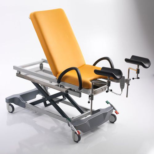 Гинекологический диагностический стол - 6000 Series - HNT Medical - электрический / с регулируемой высотой / на роликах