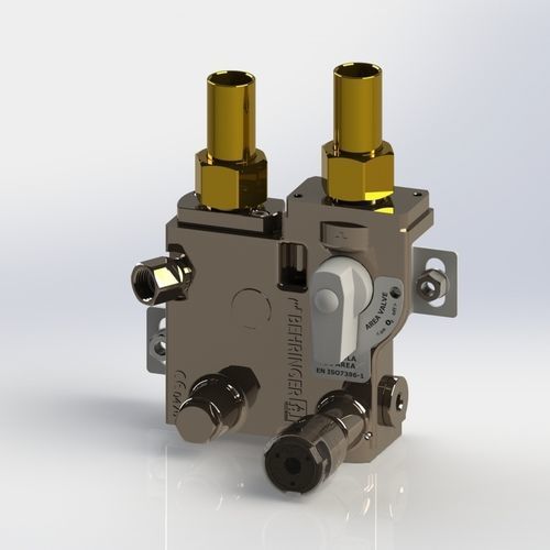 Клапан для медицинских газов - AVB  - BEHRINGER - из ПТФЭ / из латуни