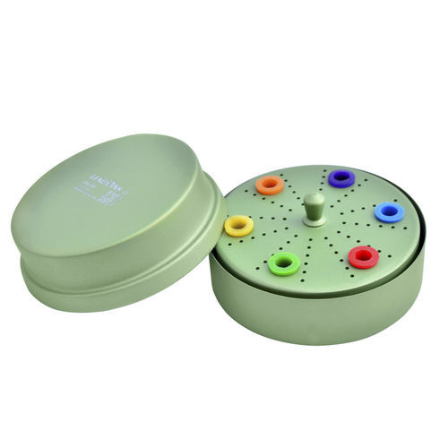 Коробка для стоматологии - LD41-504 - Lenox Instrumentation - для хранения / из нержавеющей стали / с крышкой