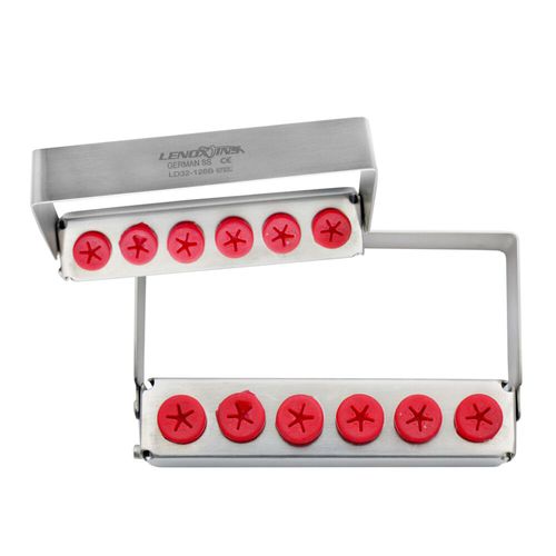 Стойка для стоматологических фрез - LD32-128 - Lenox Instrumentation - для стоматологии / для хранения / компактная