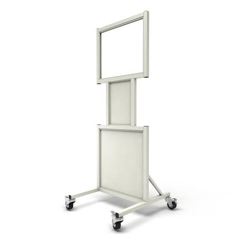 Экран радиозащиты рентгеновские лучи - LB-2024-N  - Phillips Safety Products - мобильный / с окном