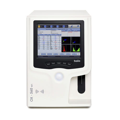 Автоматический гематологический анализатор - OX-560 RET - Balio Diagnostics - для больниц / компактный / настольный