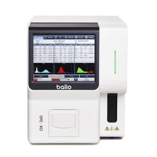 Автоматический гематологический анализатор - OX-360 - Balio Diagnostics - для больниц / компактный / настольный