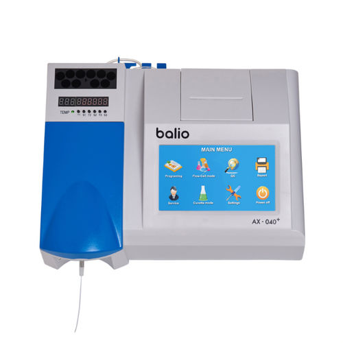 Полуавтоматический биохимический анализатор - AX-040+ - Balio Diagnostics - настольный / для клеток / с сенсорным экраном