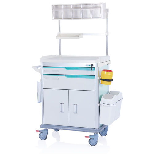 Медицинская тележка - W3715 - Sichuan Yufeng Medical Equipment Co., Ltd. - для анестезии / для инструментов / для медицинских приборов