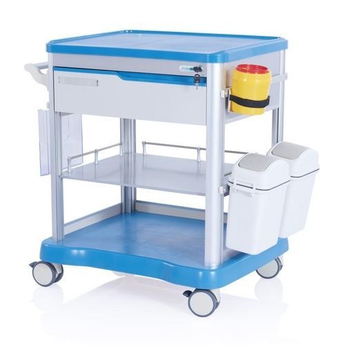Медицинская тележка - W3705 - Sichuan Yufeng Medical Equipment Co., Ltd. - для общего применения / мусорный контейнер / для медицинского ухода
