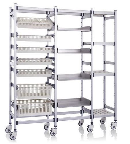 Стеллаж 3 уровня - P2607 - Sichuan Yufeng Medical Equipment Co., Ltd. - для бака / для корзины / фармацевтический