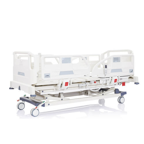 Кровать для больниц - E6301 - Sichuan Yufeng Medical Equipment Co., Ltd. - электрическая / на роликах / 4 секции
