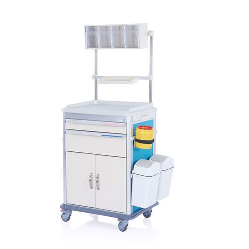 Тележка для анестезии - W3721 - Sichuan Yufeng Medical Equipment Co., Ltd. - хирургическая / для операционного зала / для больниц