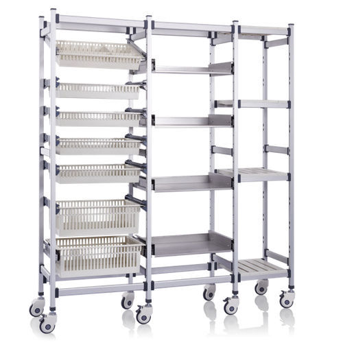 Модульный стеллаж - P2607 - Sichuan Yufeng Medical Equipment Co., Ltd. - из алюминия