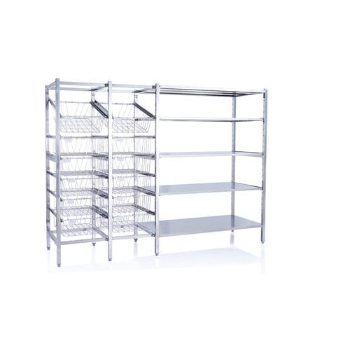 Модульный стеллаж - P3906 - Sichuan Yufeng Medical Equipment Co., Ltd. - фармацевтический / для стерилизации / из нержавеющей стали