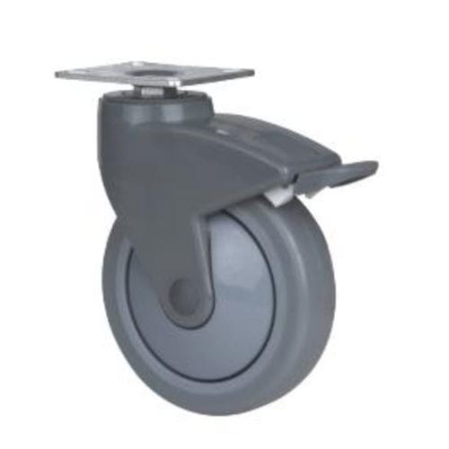Колесо для больничной кровати - L51SPB-4 - Xinchen Caster Wheels - для медицинской тележки / для носилок / с тормозом
