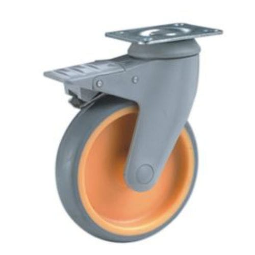 Колесо для больничной кровати - P95SPB-4 - Xinchen Caster Wheels - для медицинской тележки / для носилок / с тормозом