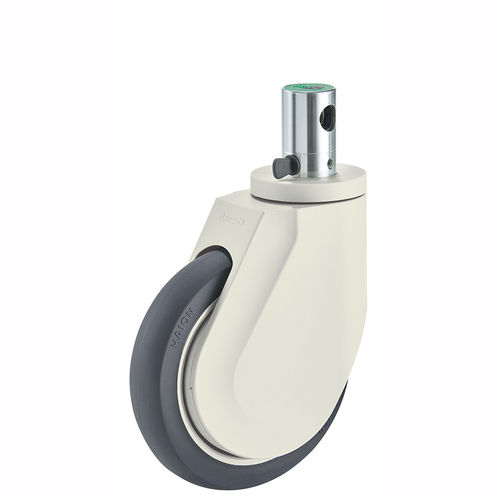 Колесо для больничной кровати - H499-3A150UPB(3FN) - Haion Caster - для носилок / с тормозом / поворотный