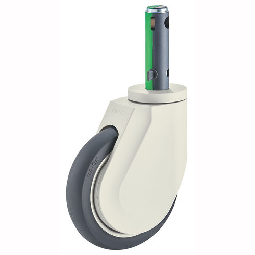 Колесо для носилок - H499-1A150UPB(3FN) - Haion Caster - для больничной кровати / поворотный / с тормозом