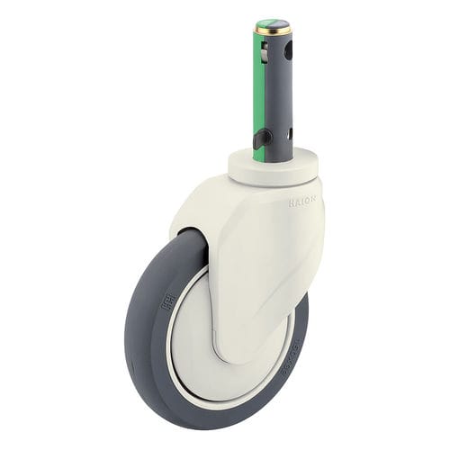 Колесо для носилок - H399A-1A150UPB(3FN) - Haion Caster - для больничной кровати / поворотный / с тормозом