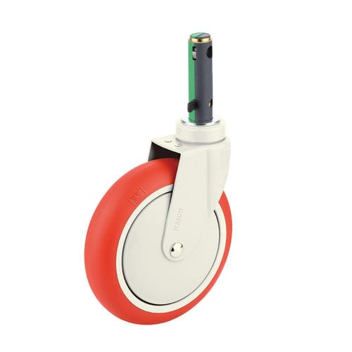 Колесо для носилок - H491-1A200UPB(3FN) - Haion Caster - поворотный / с тормозом