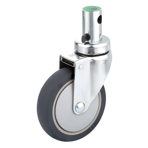 Колесо для носилок - H391A-3A150UPB(3FN) - Haion Caster - для больничной кровати / поворотный / с тормозом