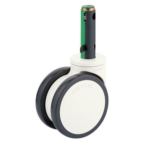 Колесо для больничной кровати - H366-1A150UNB(2FT) - Haion Caster - для медицинской тележки / для операционного стола / с тормозом