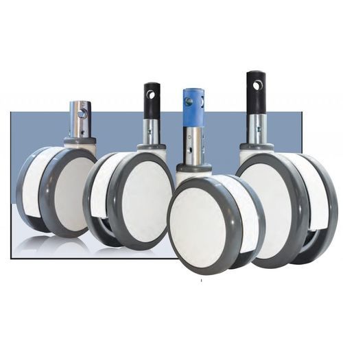 Колесо для больничной кровати - Combi Concept - Revvo Casters - для медицинской тележки / для операционного стола / с тормозом