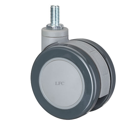 Колесо для медицинской тележки - M422-ST - Longfen Caster - из полиуретана / из полиамида / поворотный