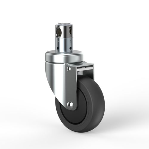 Колесо для больничной кровати - T03ELP100D06A - TKS Casters - поворотный