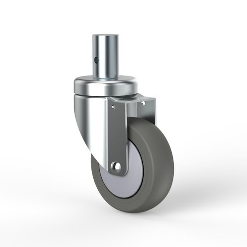 Колесо для больничной кровати - T03PEP100D04B - TKS Casters - поворотный