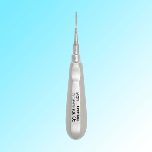 Прямой стоматологический элеватор - 1209-4251 - New Surgical Instruments Co. - для удаления фрагментов корней зубов / Bein