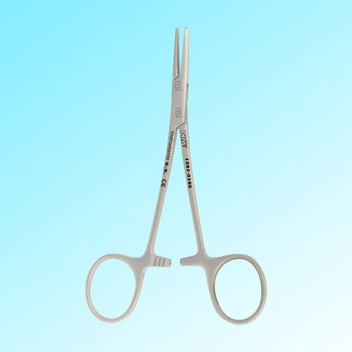 Зажим для хирургии - 1201-3105 - New Surgical Instruments Co. - для стоматологии / захватывающий / с зажимом