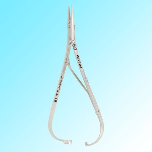 Иглодержатель для стоматологической хирургии - 1201-3180 - New Surgical Instruments Co. - Матье / из карбида вольфрама