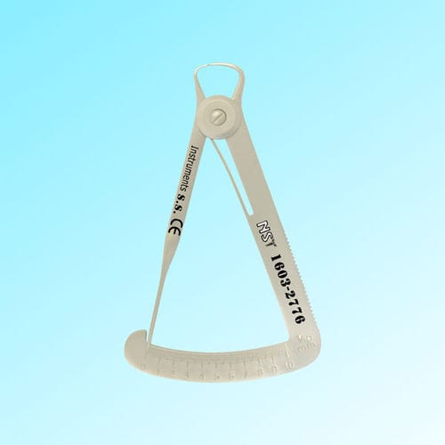 Штангенциркуль для стоматологии - 1603-2776 - New Surgical Instruments Co. - Iwanson / прямой / со шкалой