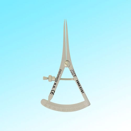 Штангенциркуль стоматологический глубиномер -  1603-2785 - New Surgical Instruments Co. - Кастровьехо / прямой / со шкалой