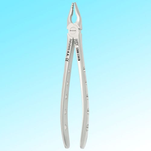 Зубные щипцы для удаления передних верхних зубов - 1208-1101D - New Surgical Instruments Co. - для атравматического растяжения / английской формы