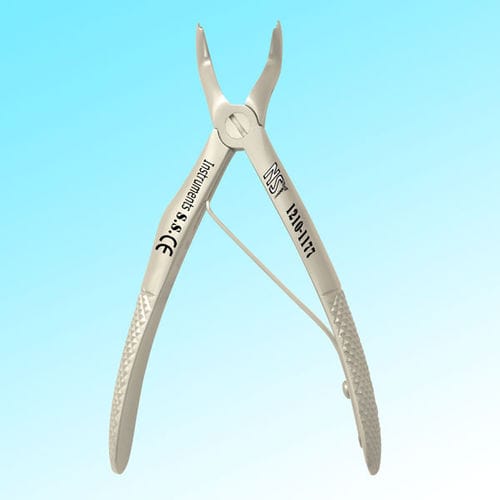 Зубные щипцы для младенцев - 1210-1177 - New Surgical Instruments Co. - для моляров верхней челюсти / для удаления верхних центральных зубов / английской формы