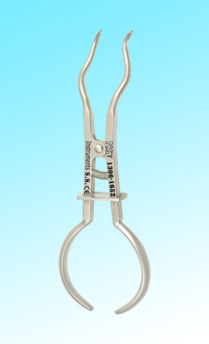Зажим для стоматологии - 1306-1652 - New Surgical Instruments Co. - для ортодонтии / захватывающий / с зажимом