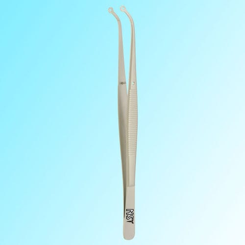 Стоматологический пинцет для диагностики - 1398 - New Surgical Instruments Co. - хирургический / прямой / со швом