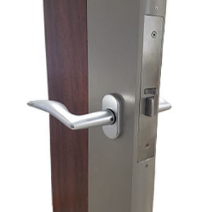 Врезной замок для больничных дверей - 8800ELR - Accurate Lock & Hardware - электронный