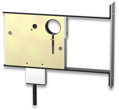 Врезной замок для больничных дверей - 9500VRB - Accurate Lock & Hardware - механический