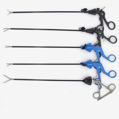 Зажим для ветеринарии - Zhejiang Geyi Medical Instrument - для лапароскопии / для захвата тканей / для наложения швов