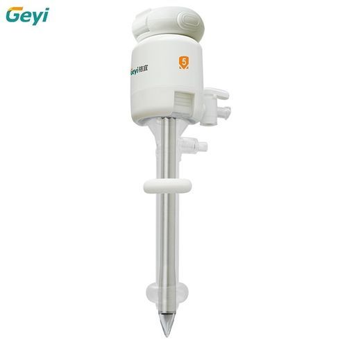 Лапароскопический трокар - Zhejiang Geyi Medical Instrument - с лезвием / с отверстием инсуффляции / с баллонетом